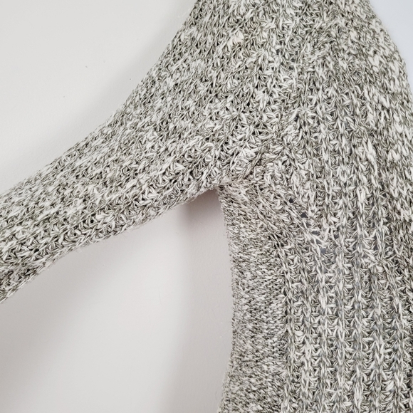 Anthropologie Angel of The North Chunky Knit Long Line  Button Up Cardigan - Picture 4 of 9